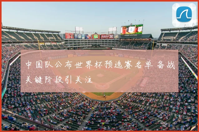 中国队公布世界杯预选赛名单 备战关键阶段引关注